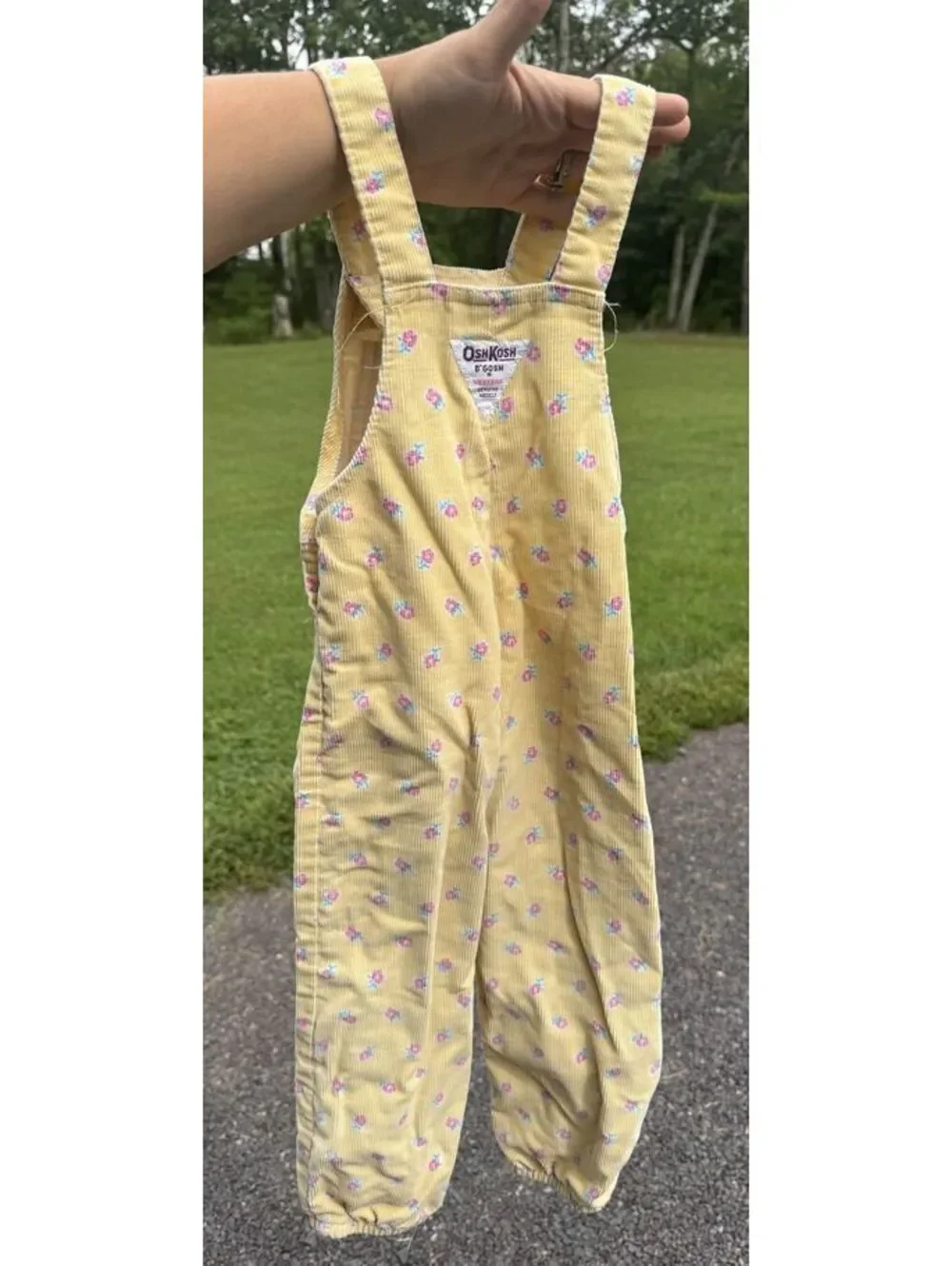 OshKosh Bgosh yellow floral